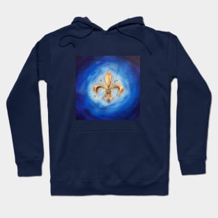 Fleur de Lis Art Hoodie